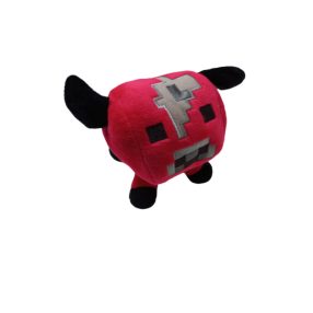 21 cm-es piros gomba tehén plüss - Minecraft - ÚJ