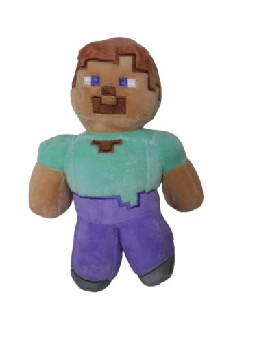 20 cm-es ember plüss - Steve - Minecraft - ÚJ