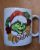 Fehér bögre, Christmas feliratú - 300 ml - Grincs, The Grinch - ÚJ