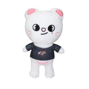   22 cm-es fehér plüss figura - Stray Kids - Jiniret, Hyunjin - ÚJ