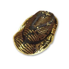 Felnőtt fejre arany-fekete jelmezkalap