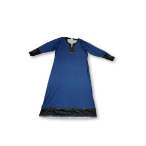 Kék strasszos női jelmezruha