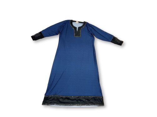 Kék strasszos női jelmezruha