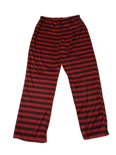 Férfi XL-es piros-fekete csíkos jelmeznadrág