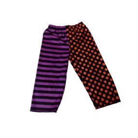 92-98-as fekete-lila-narancssárga jelmeznadrág - TU