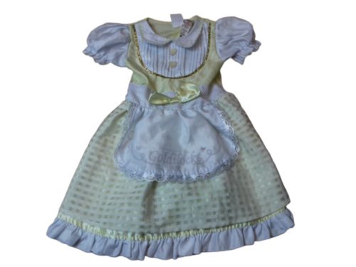 2-3 évesre sárga-fehér hercegnőruha - George