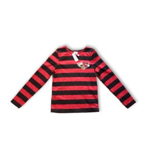   9-10 évesre piros-fekete csíkos jelmezfelső - Dennis a komisz - George