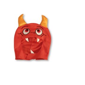   5-6 évesre piros ördög fejdísz, maszk, jelmezsapka - Halloween - Tesco