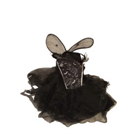   5-6 évesre fekete-ezüst szárnyas halloween jelmezruha - George