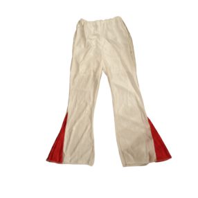 Fehér-piros jelmeznadrág (kamasz vagy felnőtt)