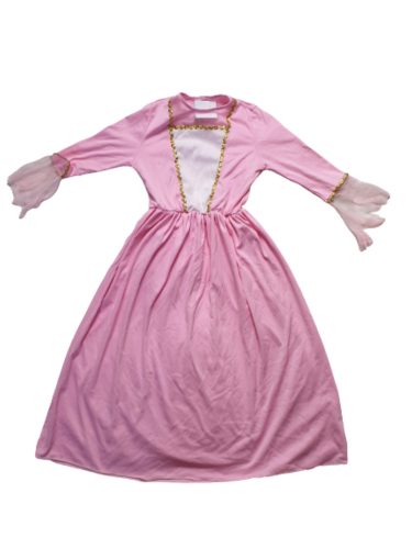 5-6 ávesre rózsaszín hercegnőruha, jelmez (szálhúzódásos)