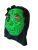 Zöld nagy szemű fejre húzható maszk, halloween
