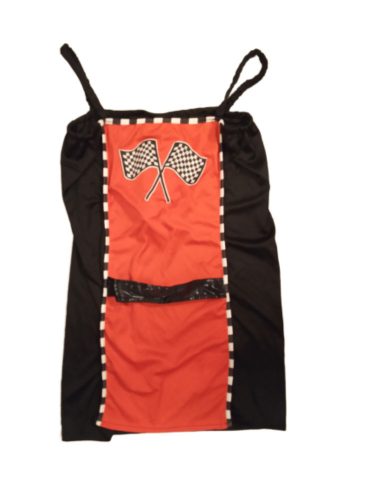 Női M-es autóversenyző jelmezruha - ÚJ