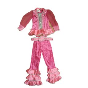 128-as rózsaszín 3 részes jelmezruha