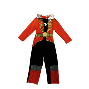   5-6 évesre piros-fekete jelmez - Power Ranger Super Megaforce