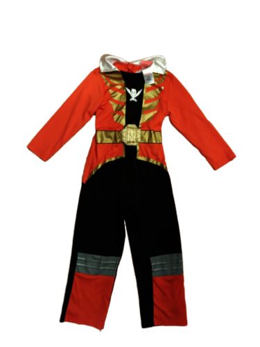 5-6 évesre piros-fekete jelmez - Power Ranger Super Megaforce