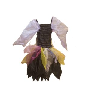   8-10 évesre fekete tüllös tündérruha, halloweenra is jó (hibás)