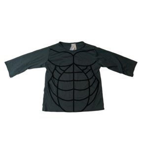 4-6 évesre szürke szuperhős jelmezfelső