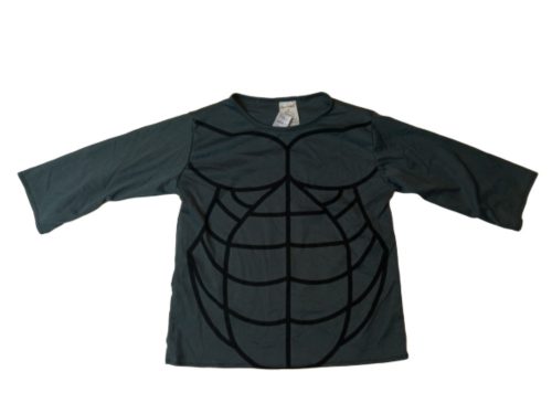 4-6 évesre szürke szuperhős jelmezfelső