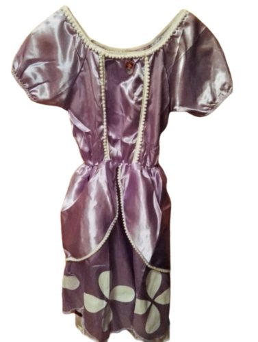 8-10 évesre Sofia hercegnő jelmez tiarával - ÚJ