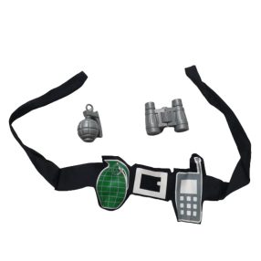   Kommandós öv, távcsővel, gránáttal - Jelmezkiegészítő