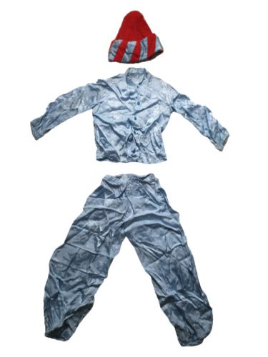 6-7 évesre kék török szultán jelmez szett, 3 részes