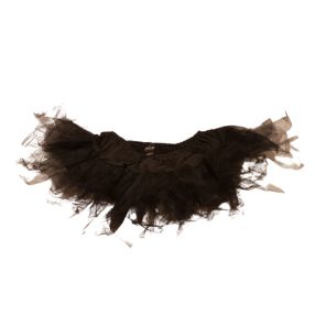 Fekete tüll jelmezszoknya nagylányra - ÚJ