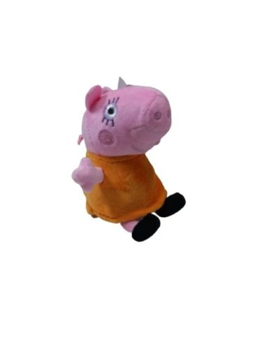 15 cm-es plüss Peppa Mama - Peppa Pig - ÚJ
