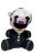 20 cm-es fekete bohóc figura - Puppet - FNAF - Five Nights at Freddy’s - ÚJ