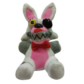   20 cm-es fehér kalóz róka plüss figura - FNAF - Five Nights at Freddy's - ÚJ