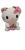 20 cm-es epres plüss figura, rózsaszín - Hello Kitty - ÚJ