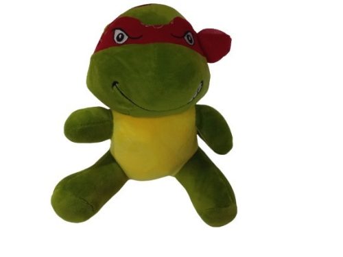 23 cm-es plüss teknős figura, Rafaelo - Tini nindzsa teknőcök - ÚJ