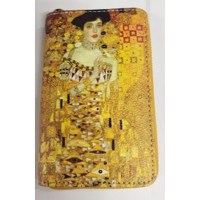   Festményes nagyméretű pénztárca - Gustav Klimt: Adele Bloch-Bauer - ÚJ 