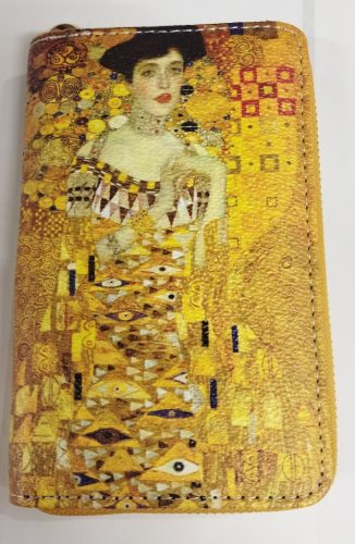 Festményes nagyméretű pénztárca - Gustav Klimt: Adele Bloch-Bauer - ÚJ 