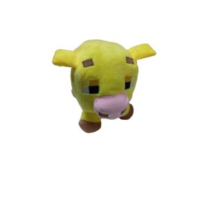 21 cm-es sárga plüss ocelot figura - Minecraft - ÚJ