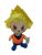 Narancssárga ruhás, szőke plüss figura, 27 cm-es - Dragon Balls - ÚJ