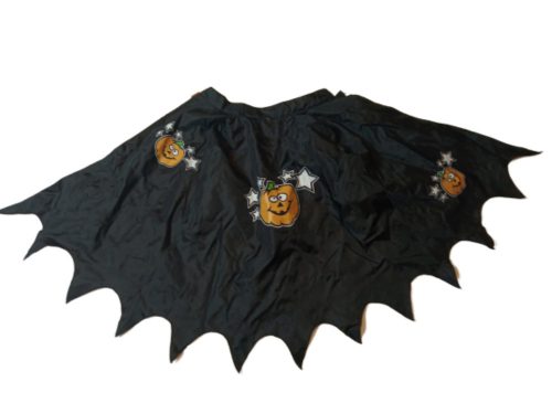 Narancssárga-fekete mindkét oldalán hordható hallowen palást