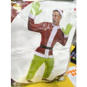   Felnőtt méretű Grincs, Grinch jelmez szett, jelmez együttes, XL-es méret - ÚJ