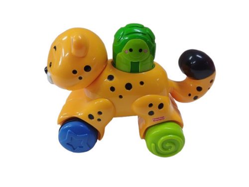 Műanyag gurulós tigris -Fisher Price