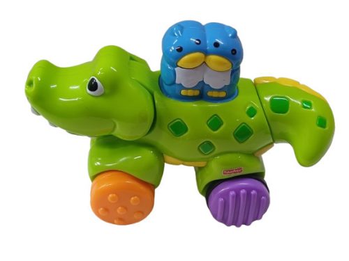 Műanyag gurulós krokodill - Fisher Price