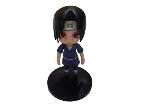 6 cm-es műanyag figura, akciófigura, Itachi - Naruto - ÚJ