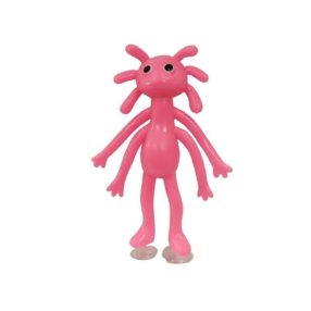   Rózsaszín műanyag figura, 4 kezű - Rainbow Friends - Roblox - ÚJ