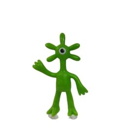   Zöld virágfejű műanyag figura - Rainbow Friends - Roblox - ÚJ