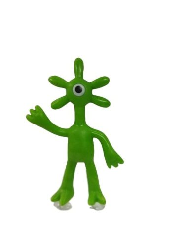 Zöld virágfejű műanyag figura - Rainbow Friends - Roblox - ÚJ