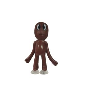 Barna műanyag figura - Rainbow Friends - Roblox - ÚJ