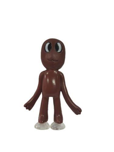 Barna műanyag figura - Rainbow Friends - Roblox - ÚJ