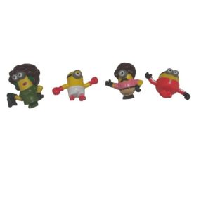 4 db műanyag figura egyben - Minyonok