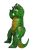 Felfújható dínó, dinoszaurusz, 75 cm - ÚJ
