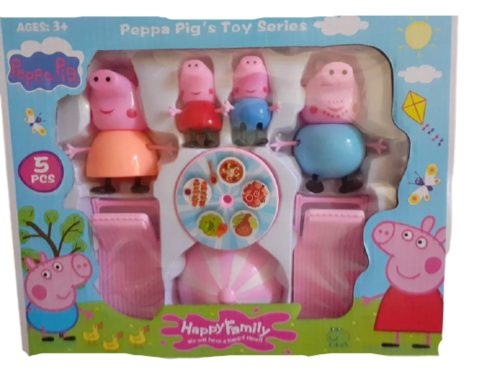 Dobozos szett - Tengerpart, napozás - Peppa Pig - Peppa malac - ÚJ