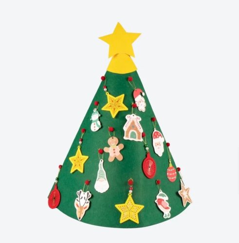 Textil díszithető karácsonyfa - ÚJ 